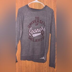 Varsity Gray University Sweater